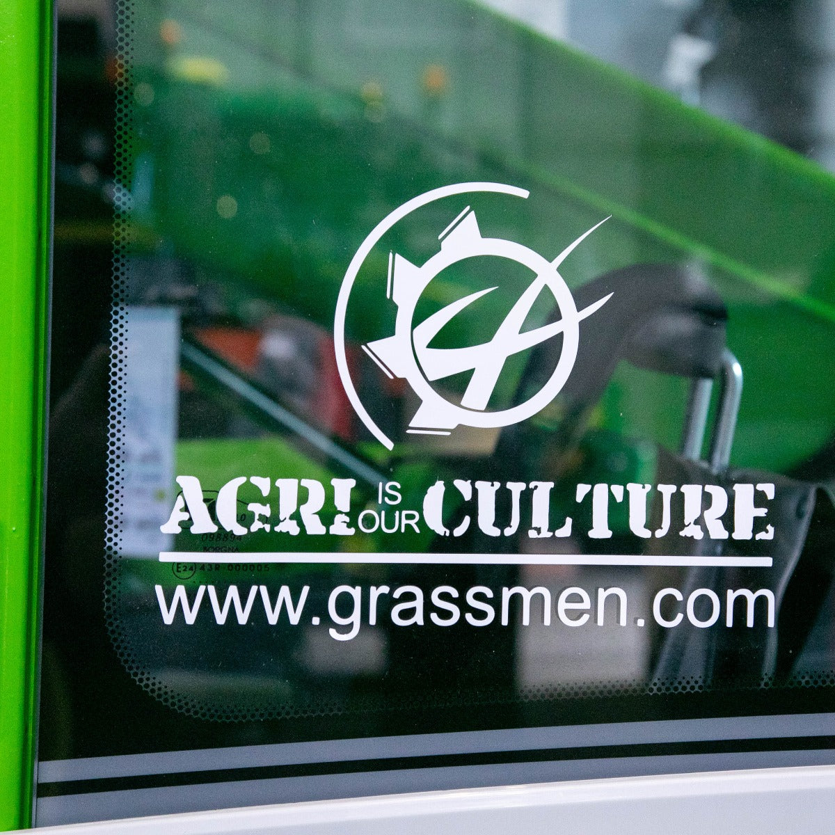 AGRI is our CULTURE Window Graphic Small (External Fitment)