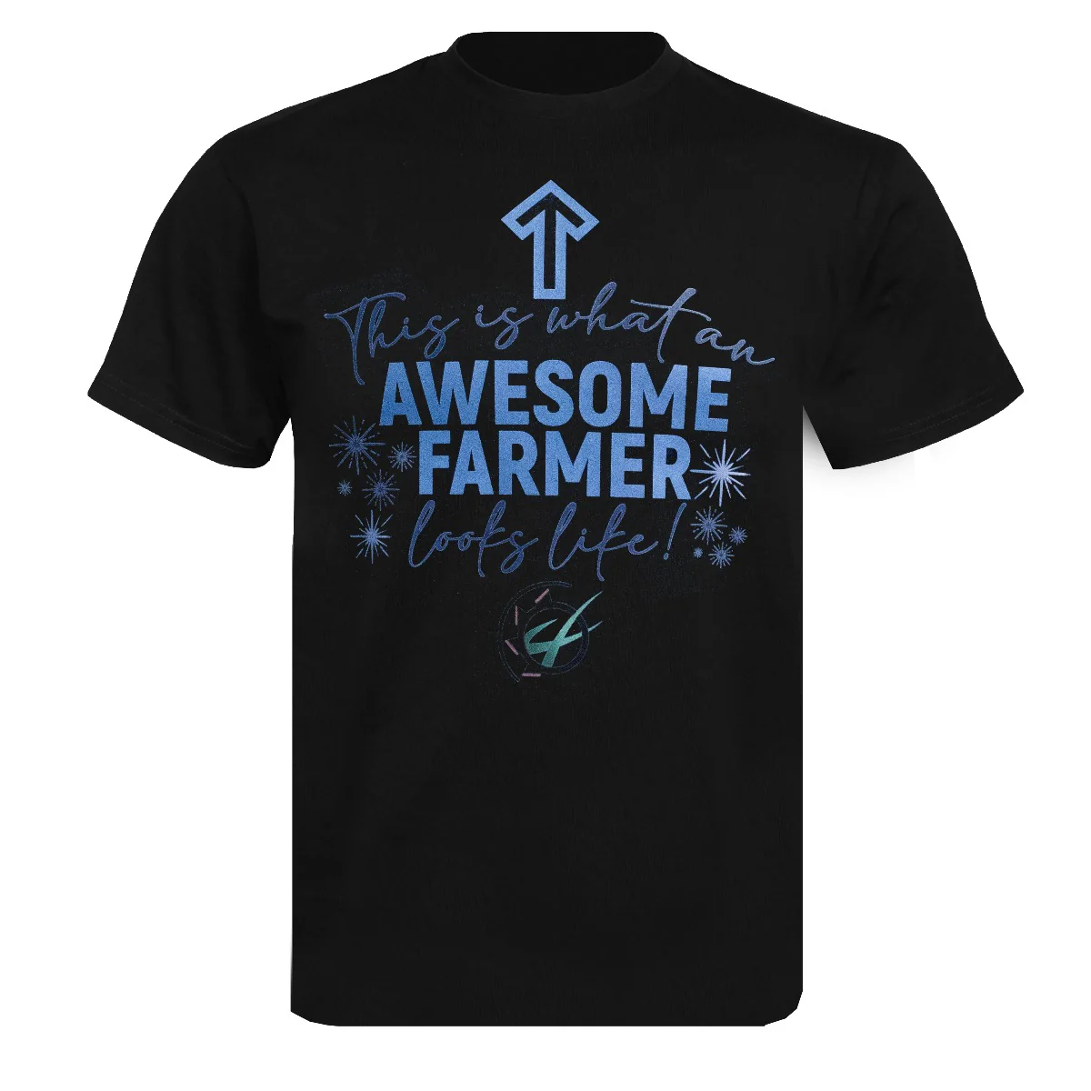 "Awesome Farmer" Unisex Novelty Adults T-Shirt - Choose Colour - Image 3