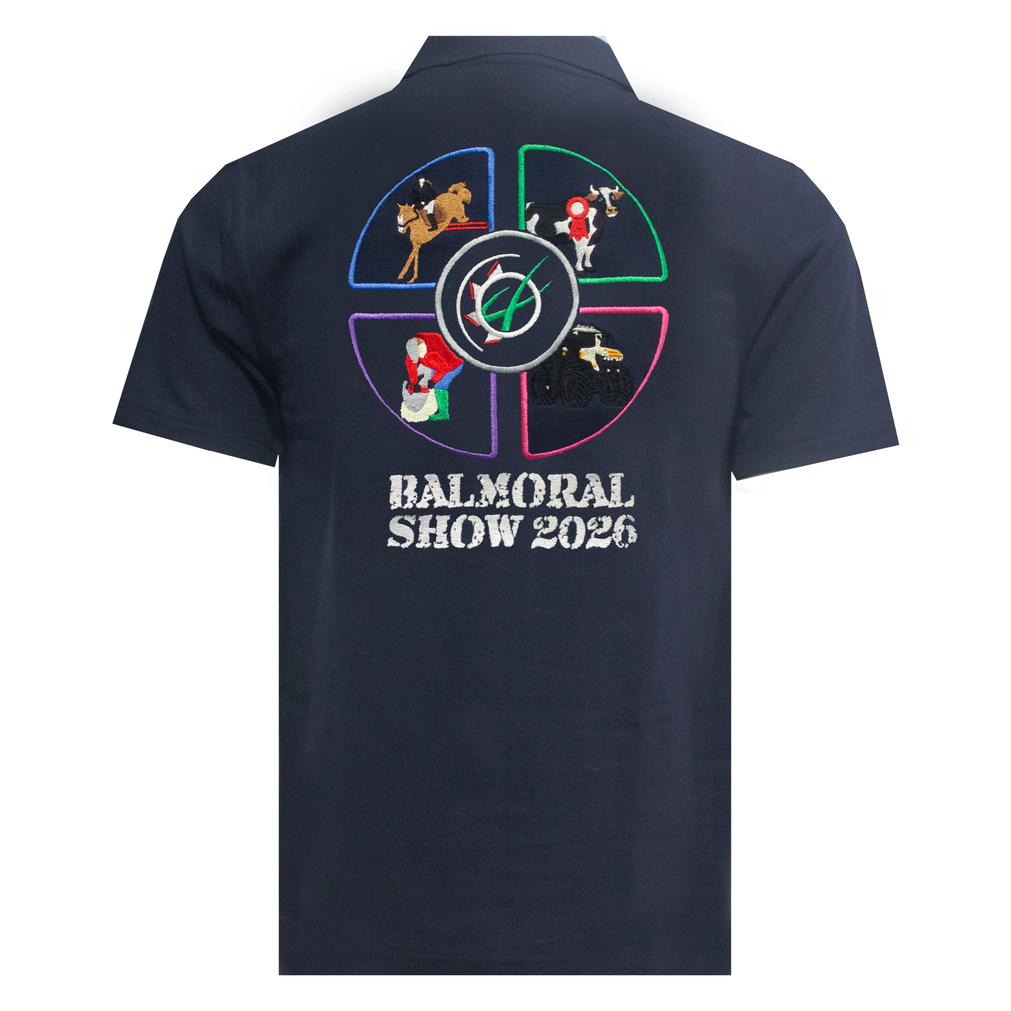 "Balmoral Show 2026" Limited Edition Show Special Unisex Adults Navy Polo Shirt