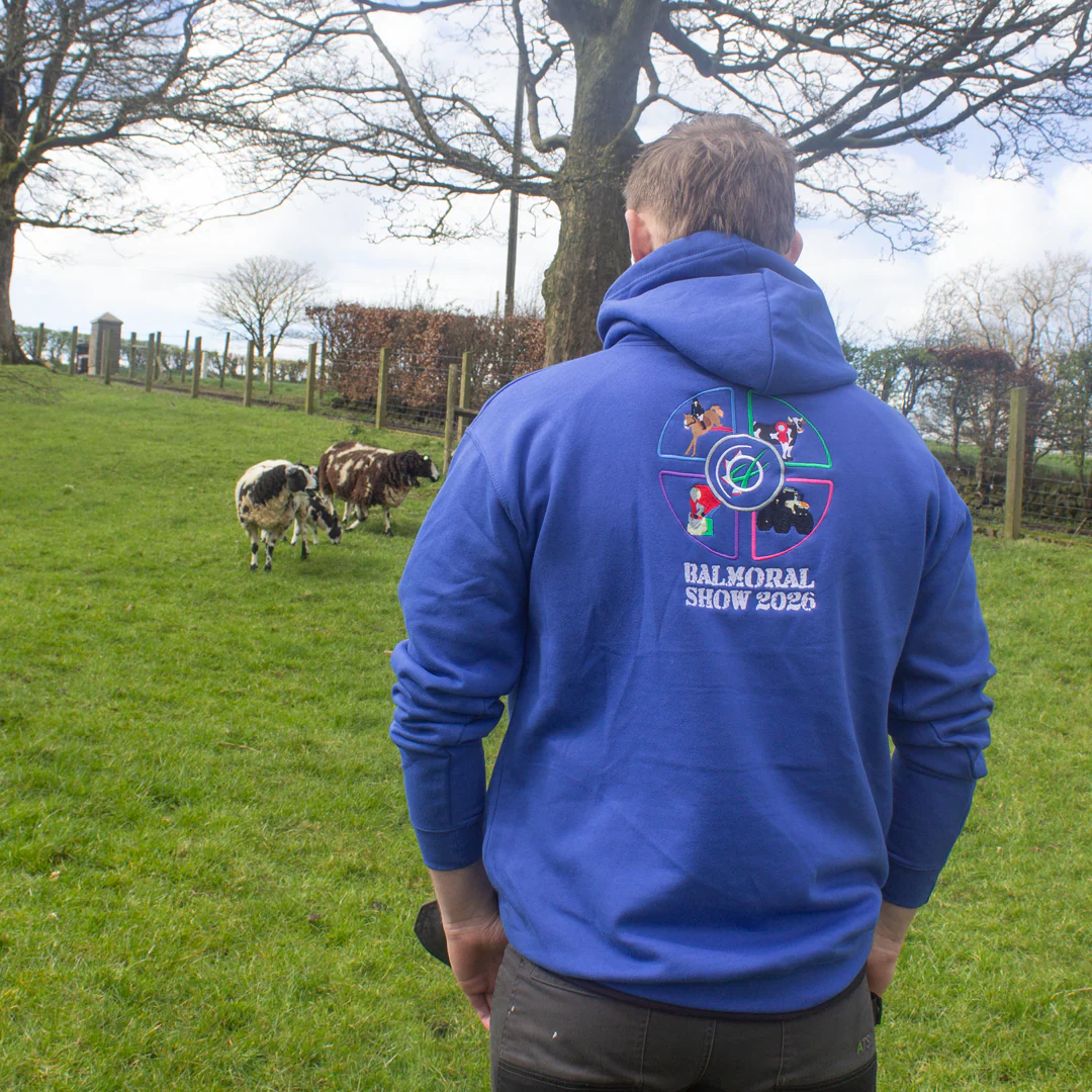 "Balmoral Show 2026" Limited Edition Show Special Unisex Adults Royal Blue Hoodie - Image 7