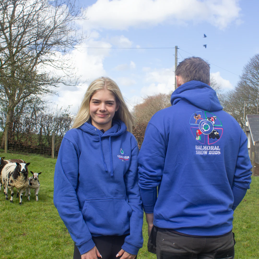 "Balmoral Show 2026" Limited Edition Show Special Unisex Kids Royal Blue Hoodie - Image 4
