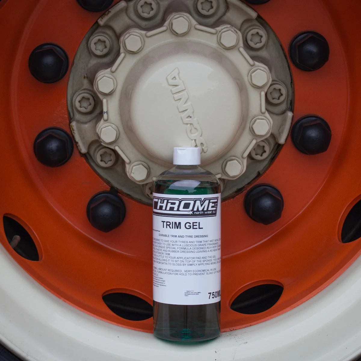 "Chrome" Trim & Tyre Gel 750ml - Image 2