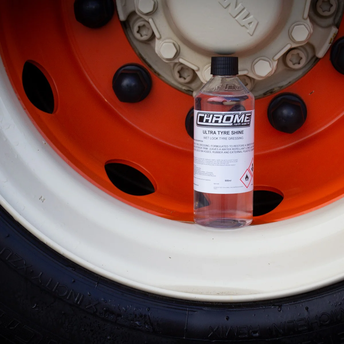 "Chrome" Tyre Shine 500ml - Image 2