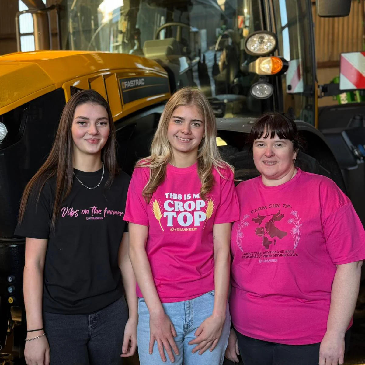 "Dibs on the Farmer" Novelty Adults Black T-Shirt - Image 4