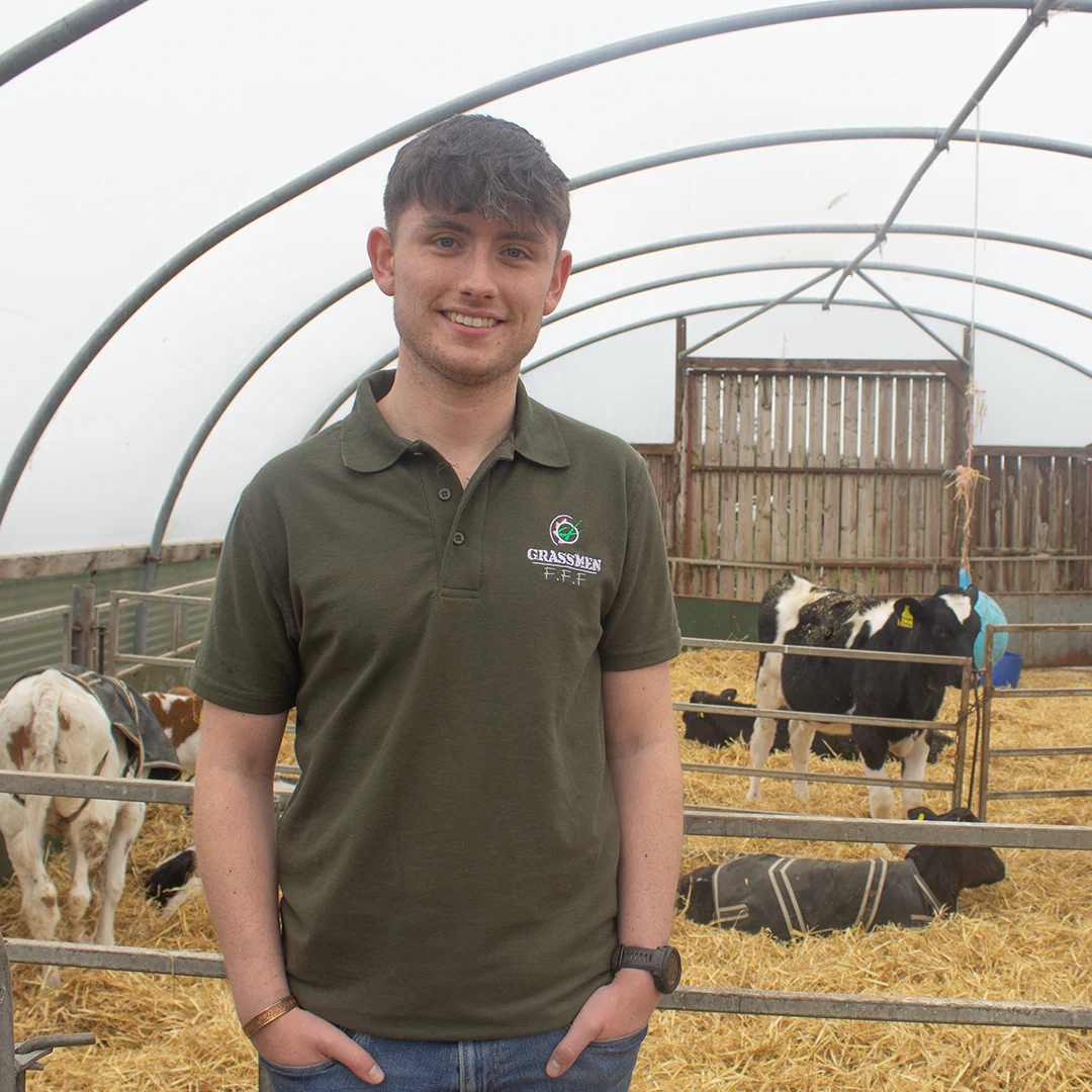 "Farmers Feed Families" Adults Khaki Green Polo Shirt - Image 6