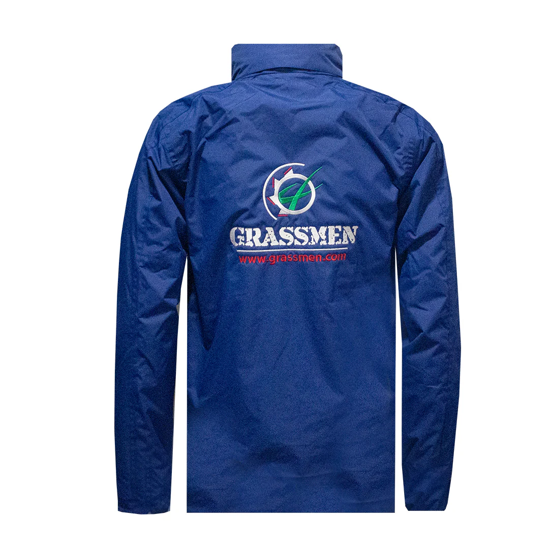 GRASSMEN Adults Drover Jacket - Blue - Image 8