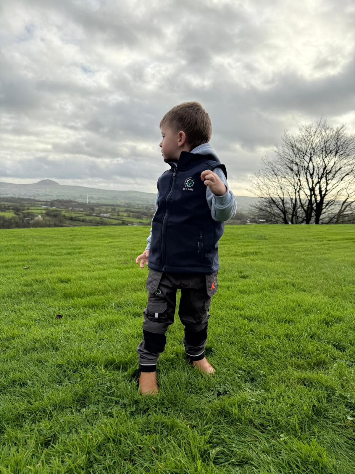 "GRASSMEN"  Kids Holster Pocket Work Trousers - Image 6