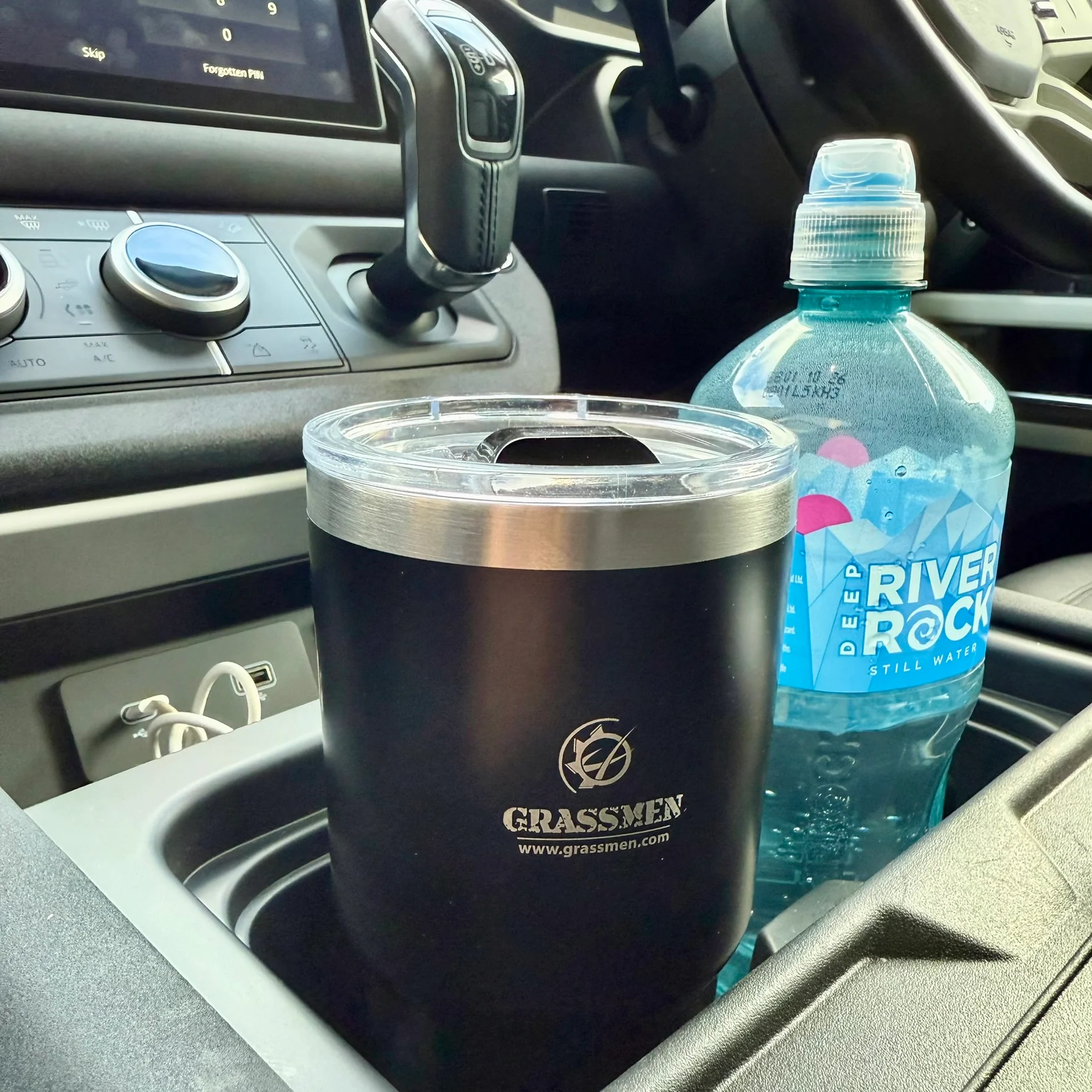 GRASSMEN Double Walled Travel Mug Stainless Steel - Image 4