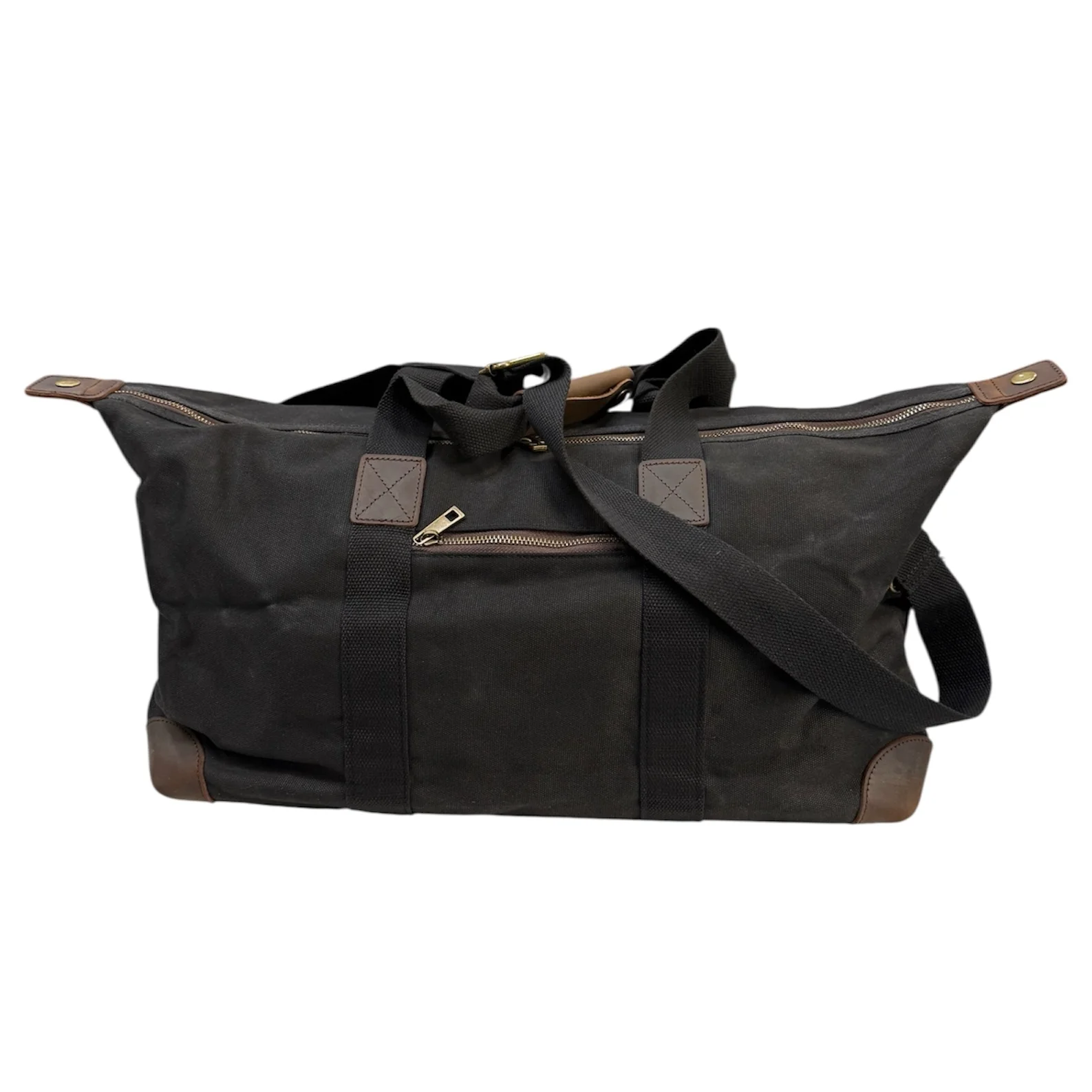 "GRASSMEN" Heritage Waxed Canvas Holdall - Image 6