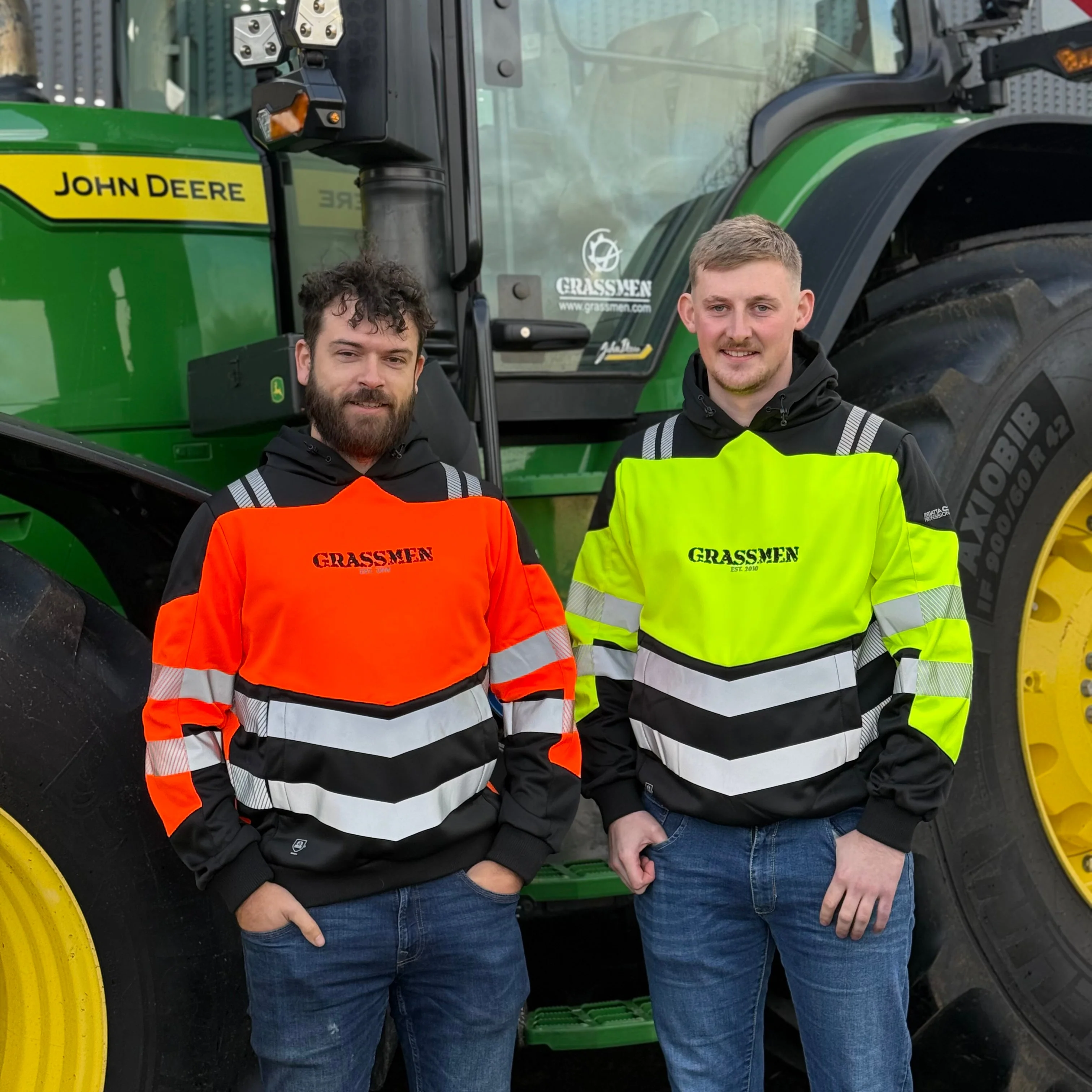 GRASSMEN Hi-Vis X-Pro Hoodie - Image 2