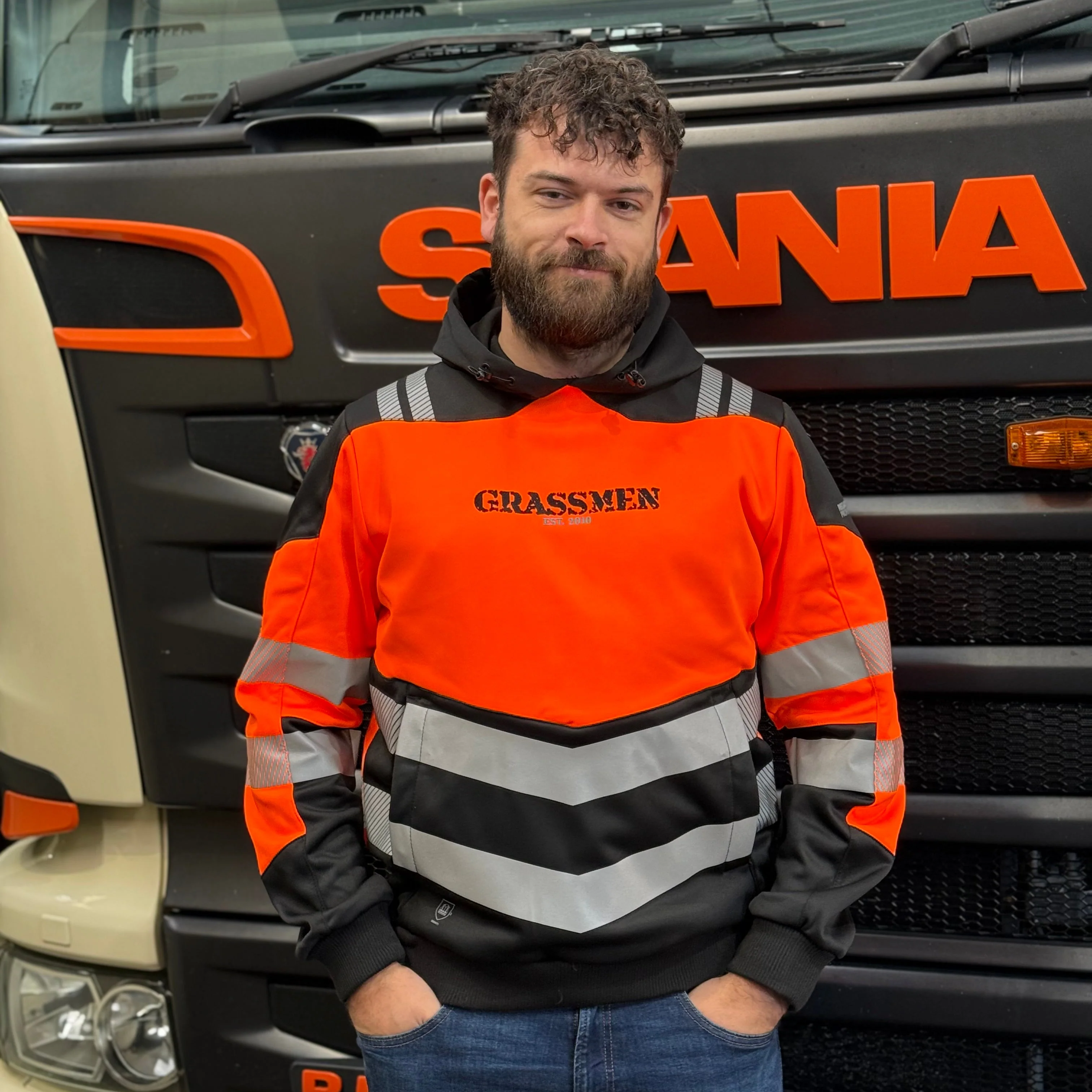 GRASSMEN Hi-Vis X-Pro Hoodie - Image 7