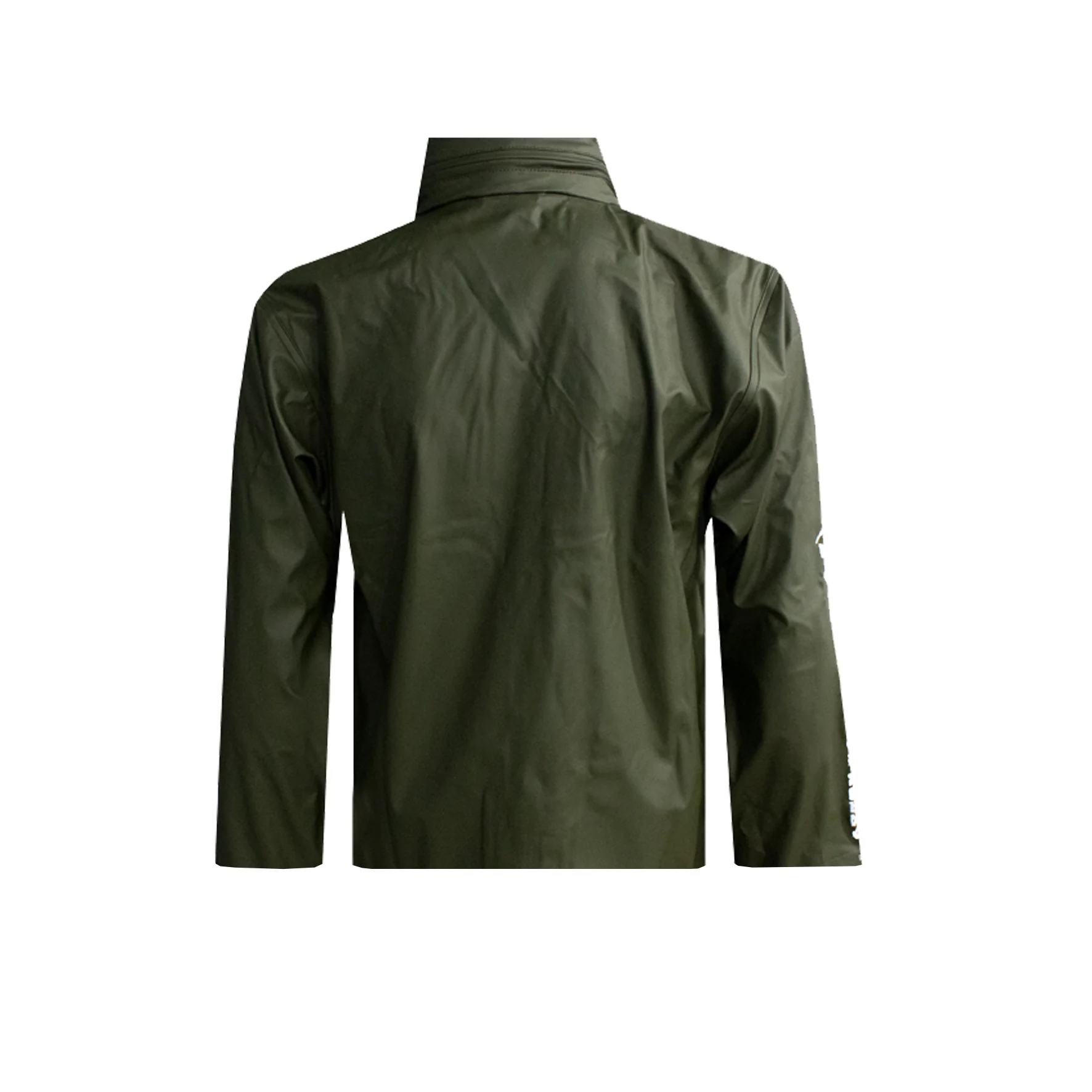 "GRASSMEN" Kids Green Waterproof Coat - Image 2