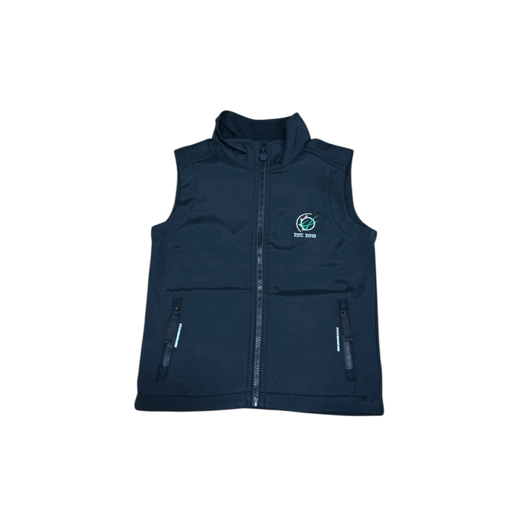 GRASSMEN Kids Softshell Gilet Black