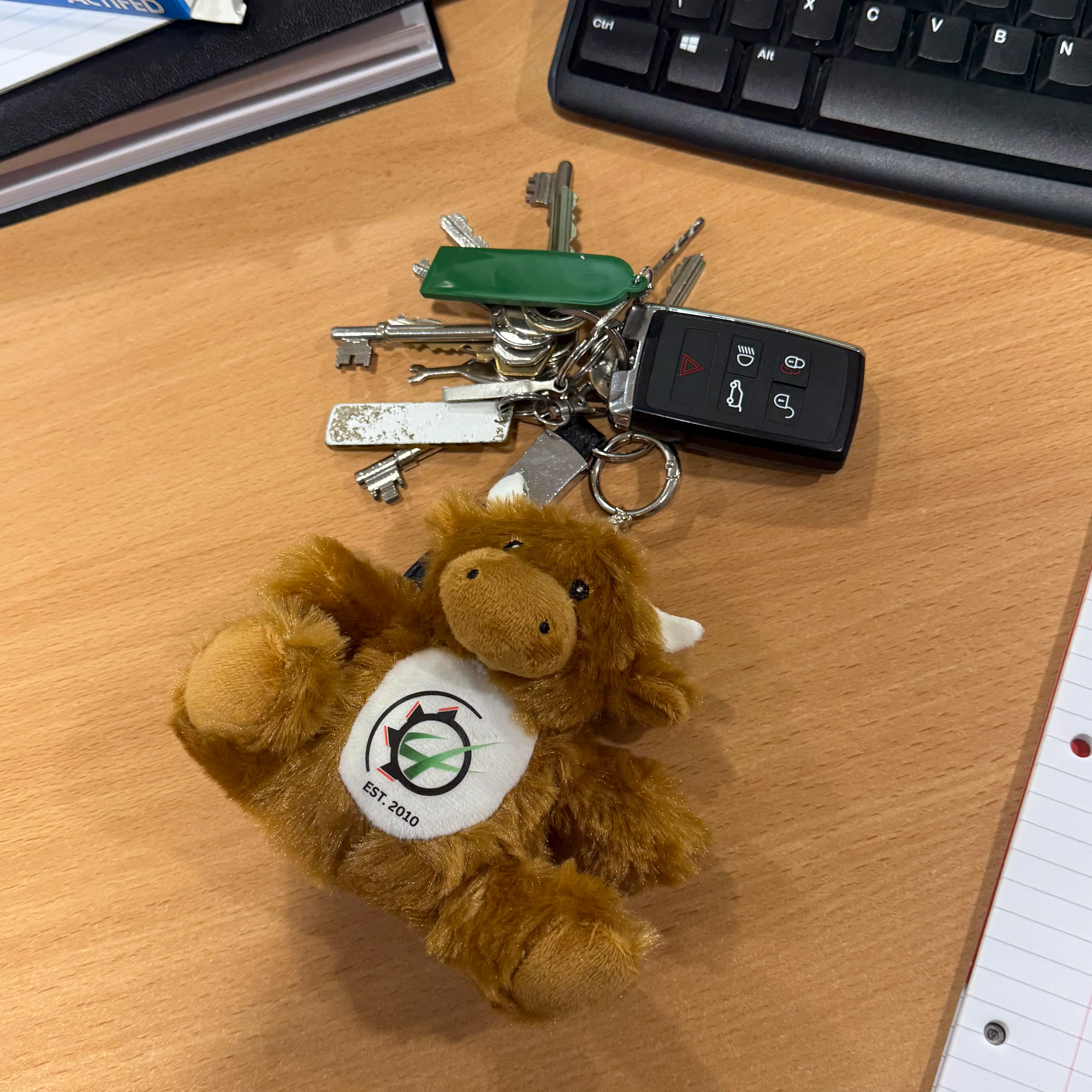 GRASSMEN Moover Cow Keyring - Image 2