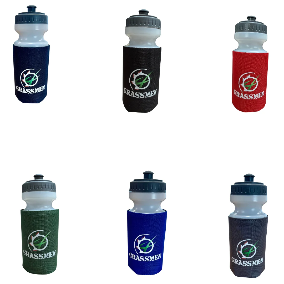 "GRASSMEN" Water Bottle & Holder - Image 2