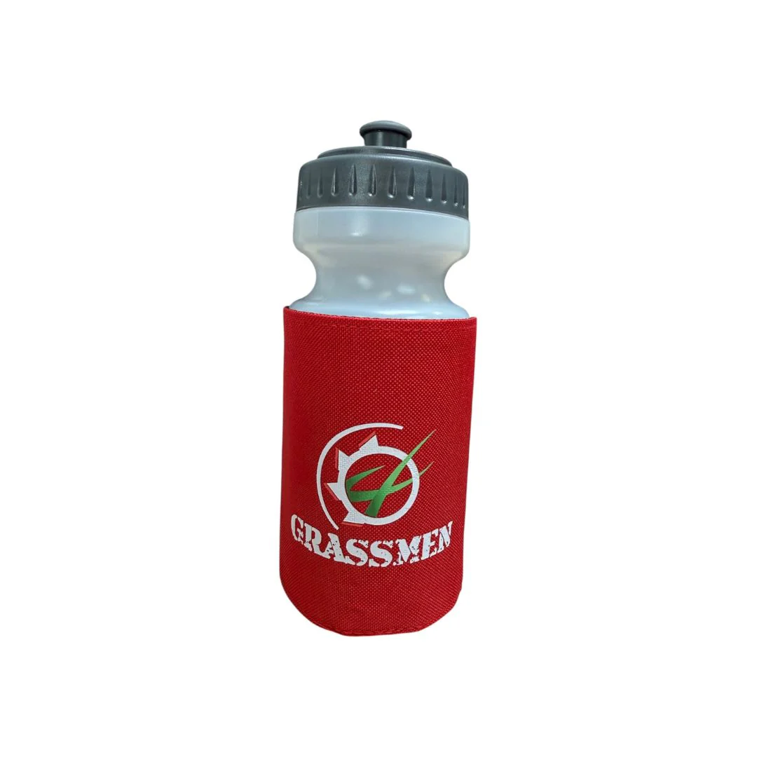 "GRASSMEN" Water Bottle & Holder - Image 5