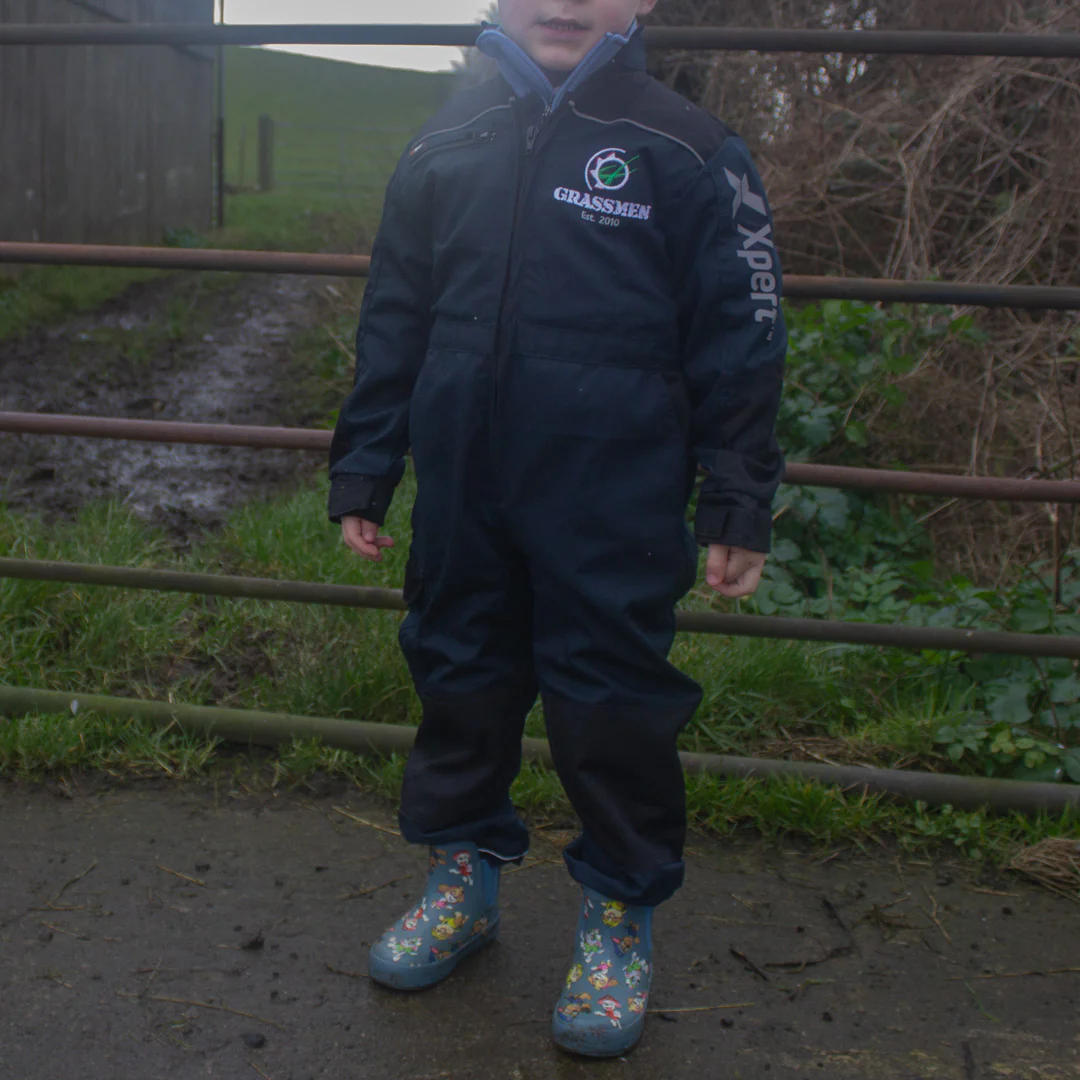 GRASSMEN Xpert Kids Navy Coverall - Image 4