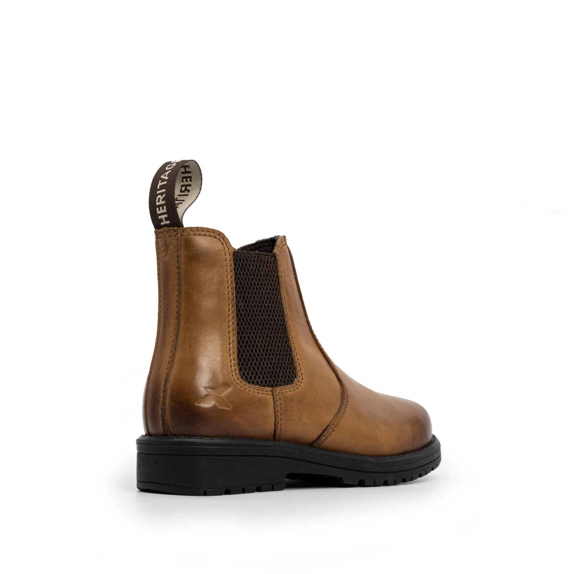 Xpert Heritage Wrangler Kids Dealer Boot Burnished Tan - Image 2
