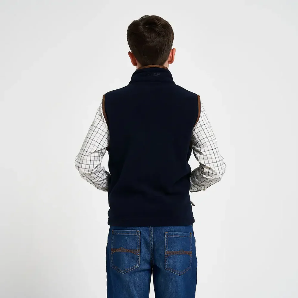 Jack Pyke Junior Countryman Gilet Navy - Image 3