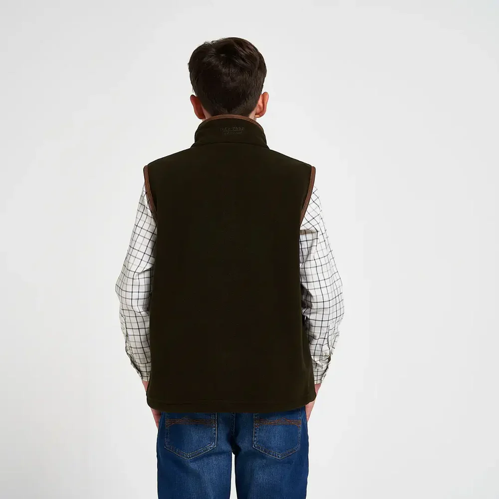 Jack Pyke Junior Countryman Gilet Olive - Image 4