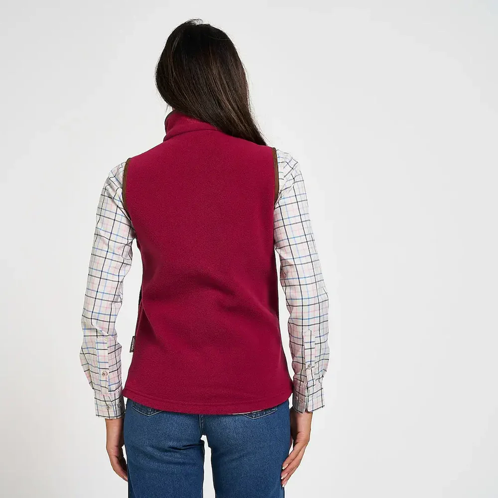 Jack Pyke Ladies Countryman Fleece Gilet Rosselle - Image 3