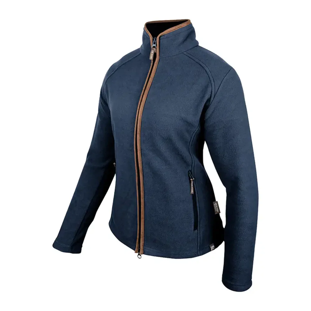 Jack Pyke Ladies Fleece Jacket Navy - Image 3