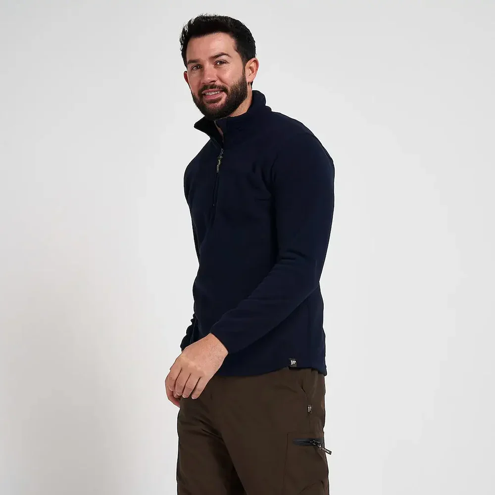 Jack Pyke Men's Country Fleece Top Navy - Image 2