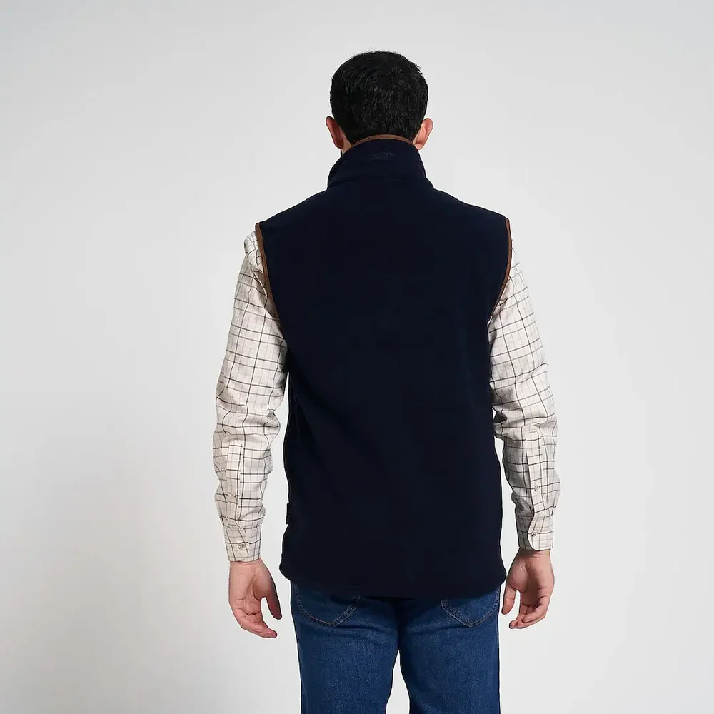 Jack Pyke Men's Countryman Fleece Gilet Navy - Image 3