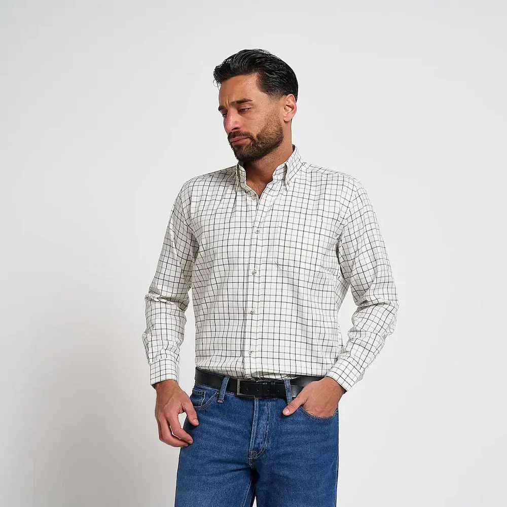 Jack Pyke Men's Countryman Shirt Green - Image 3