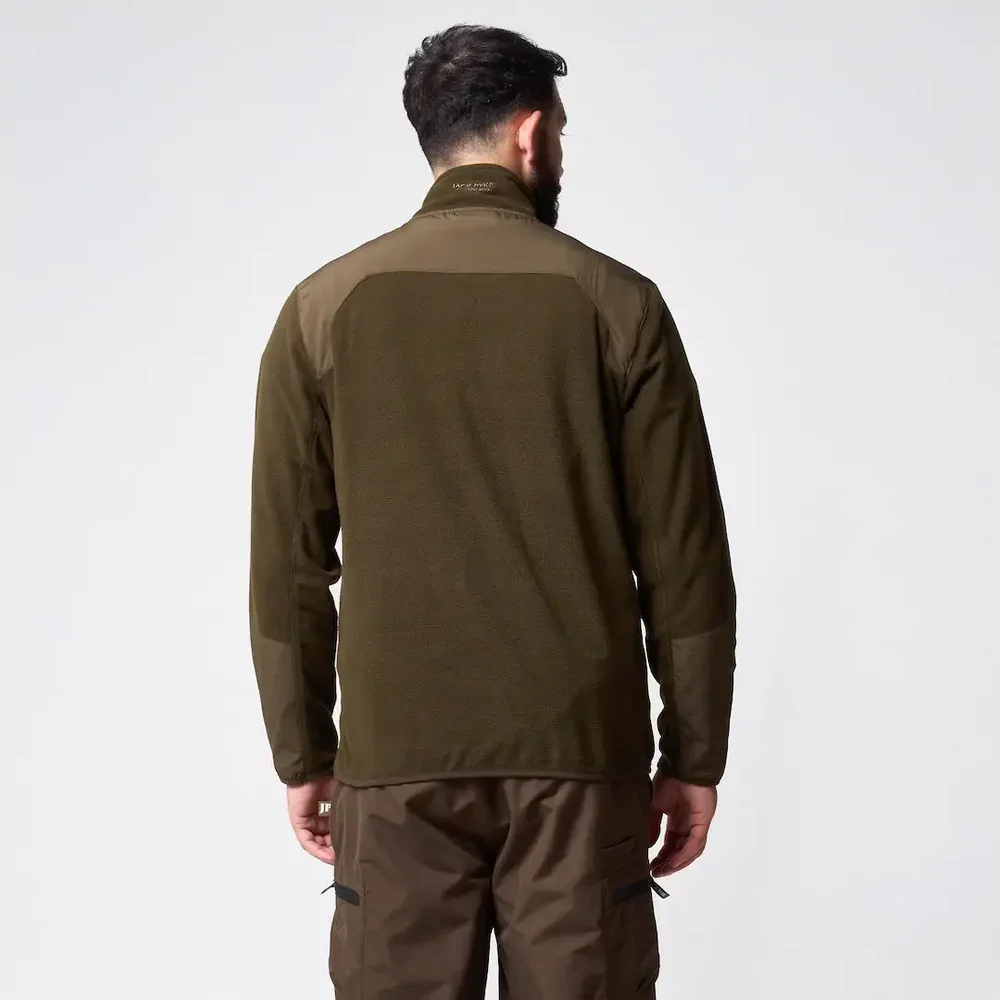 Jack Pyke Men's Rannock Fleece Pullover Dark Olive - Image 4