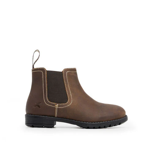 "Heritage Farrier" Kids Chelsea Boot Rustic Brown - Image 2