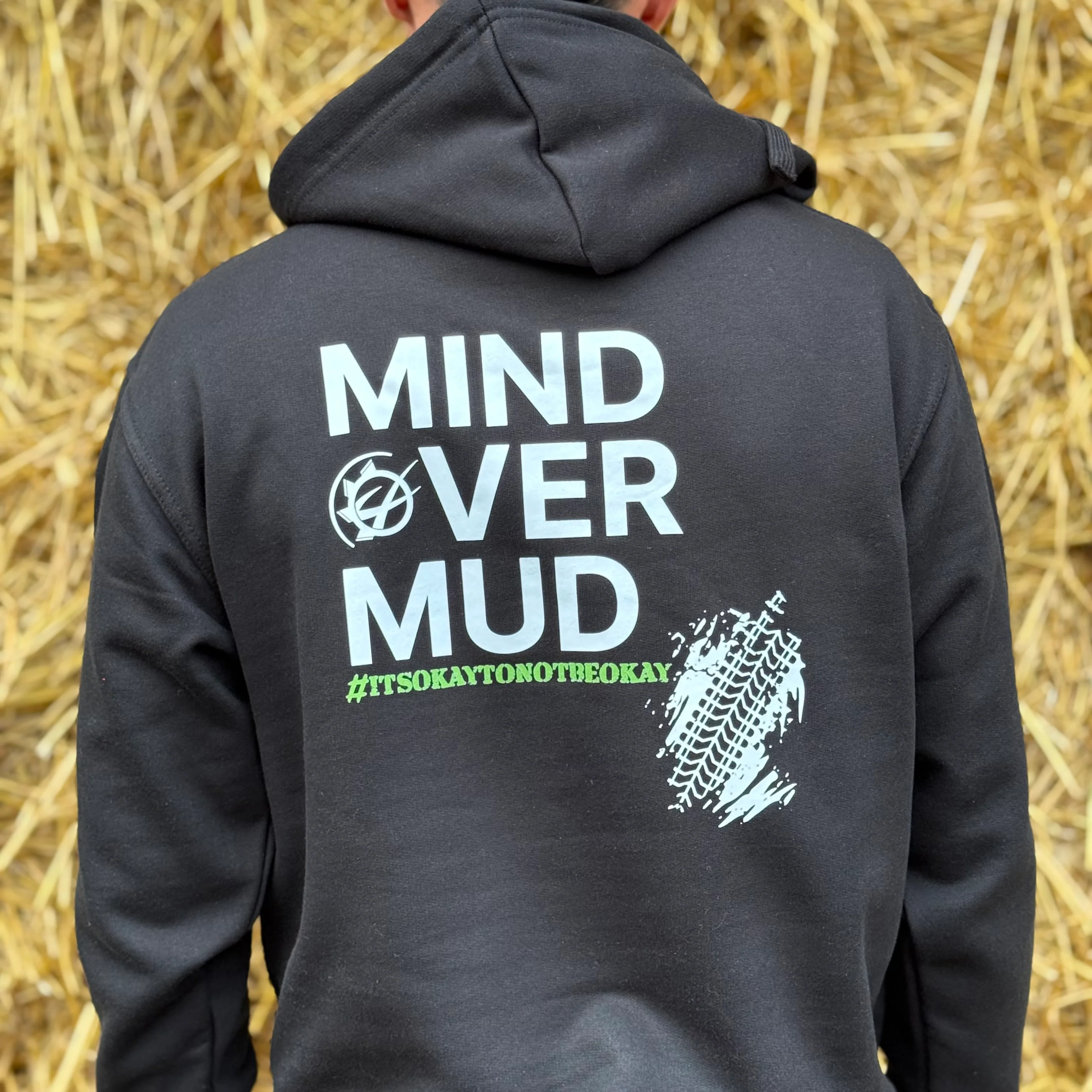 Mind OVER Mud Adults Unisex Hoodie - Image 4