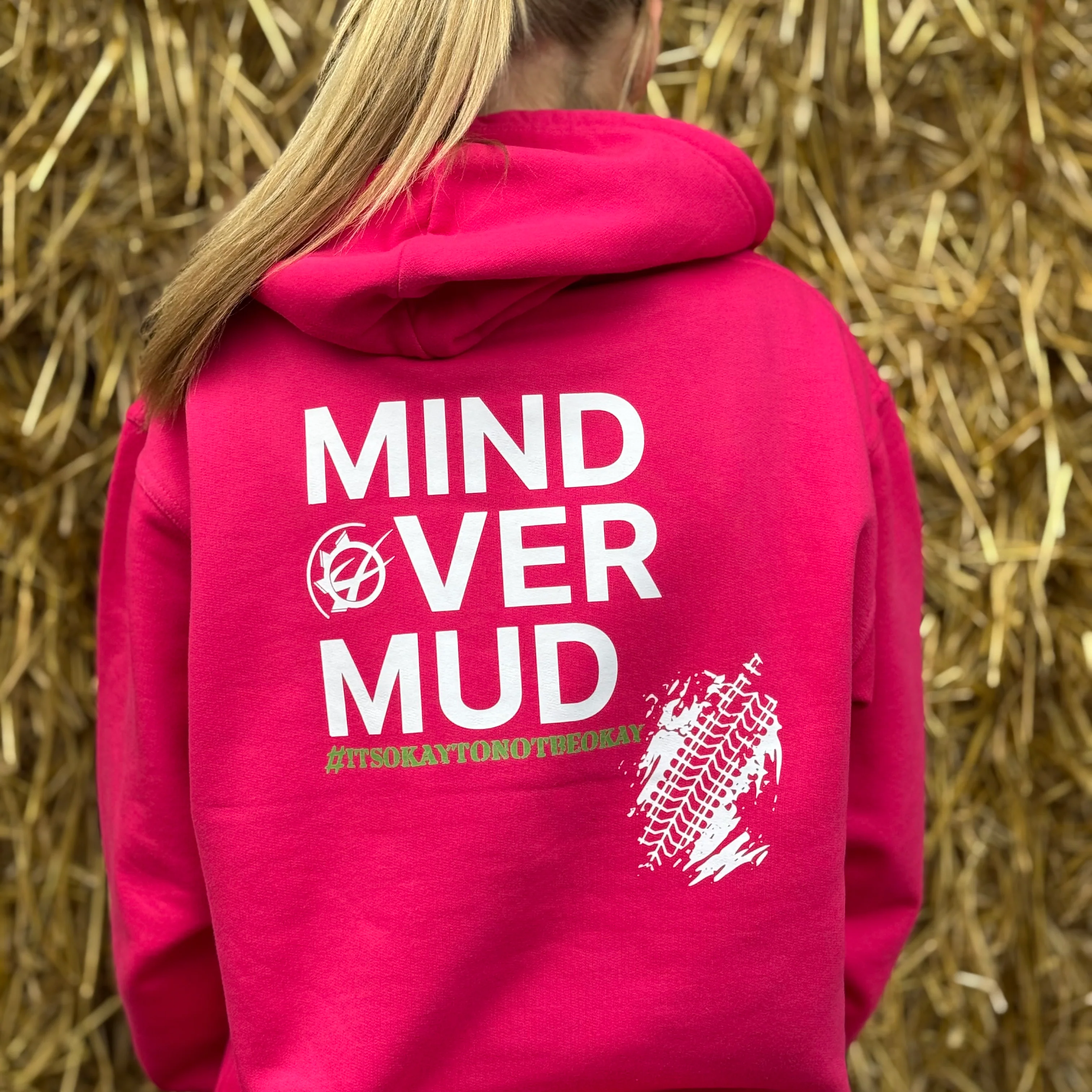 Mind OVER Mud Adults Unisex Hoodie - Image 8