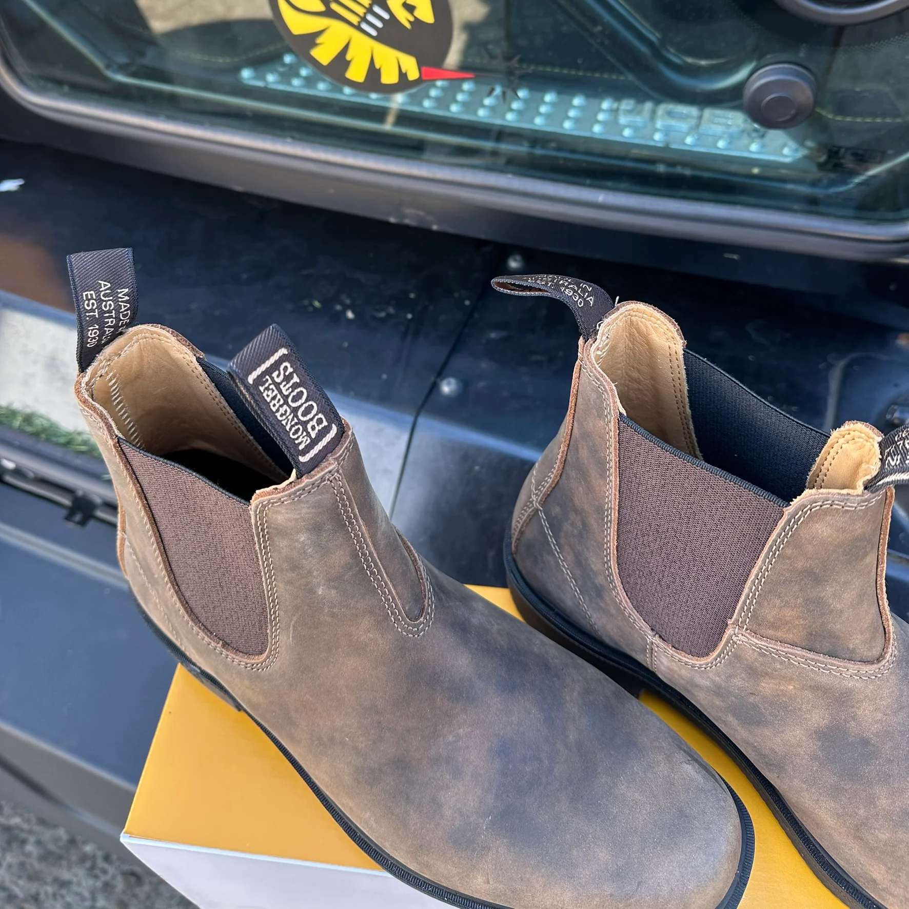 Mongrel Dealer Boots, Cloudy Brown, Chisel Toe, Non-Safety K92075 - Image 20
