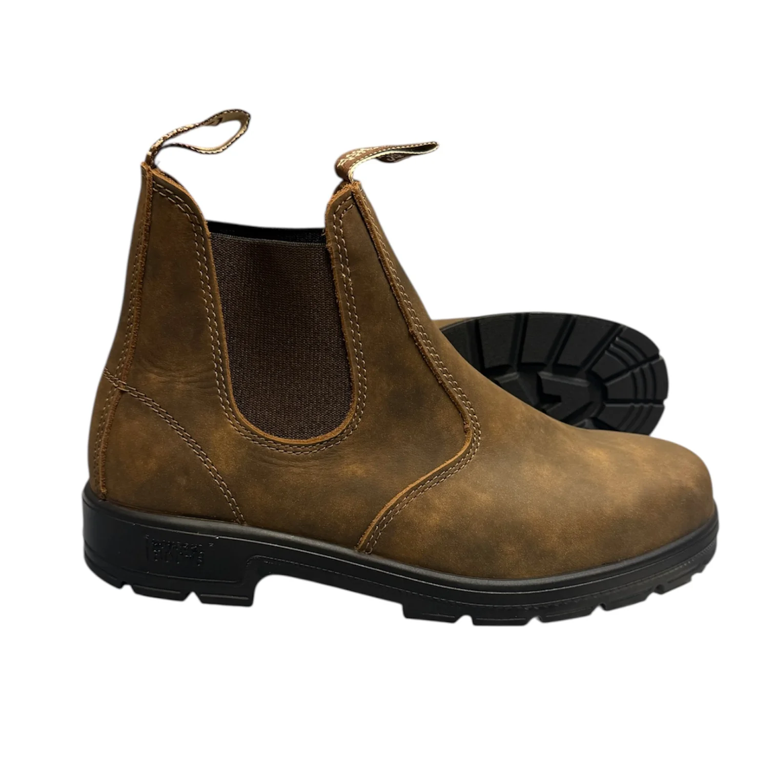 Mongrel Dealer Boots, Cloudy Brown, Elastic Side, Round Toe, Non-Safety K91075