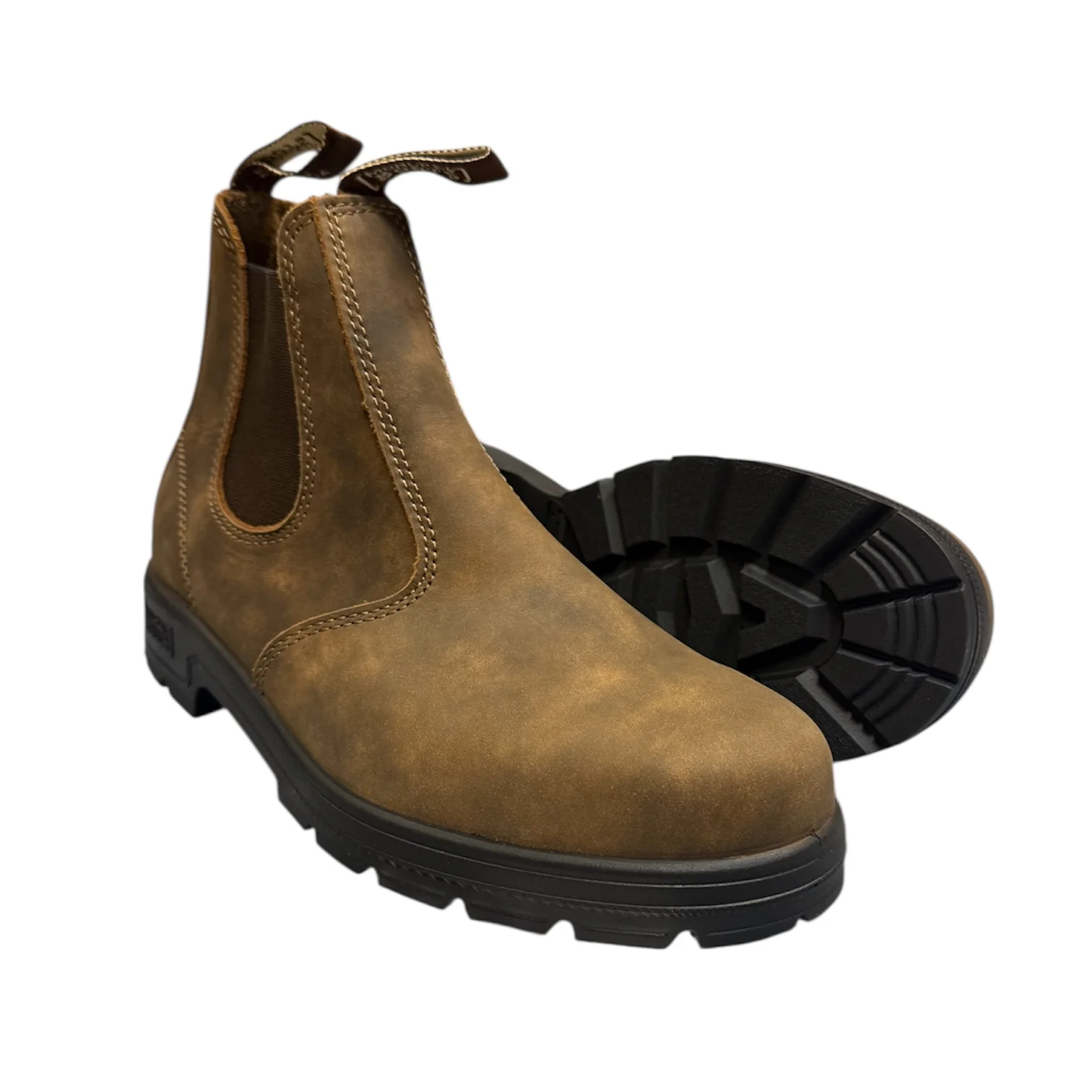 Mongrel Dealer Boots, Cloudy Brown, Elastic Side, Round Toe, Non-Safety K91075 - Image 2