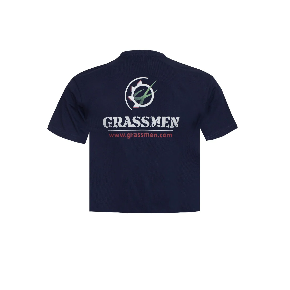 "GRASSMEN" Kids Navy T-Shirt - Image 3