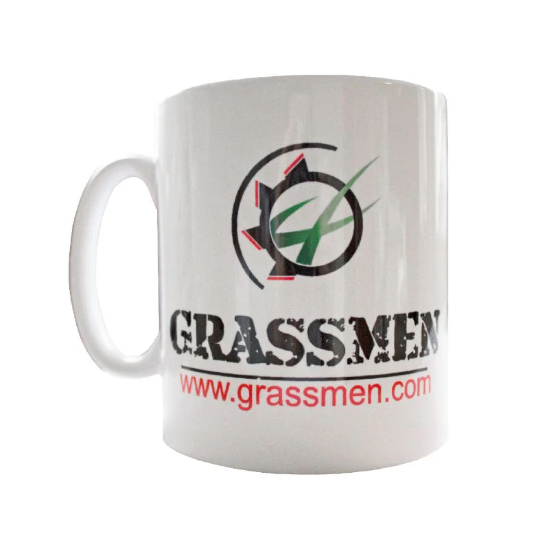 "NO FARMERS. NO FOOD. NO FUTURE." White Ceramic Mug - Image 2
