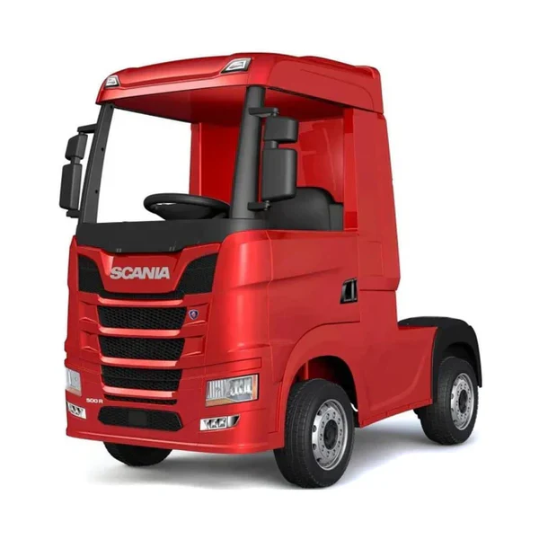 Official Scania 24V Red Ride-On Truck & Trailer - Image 4