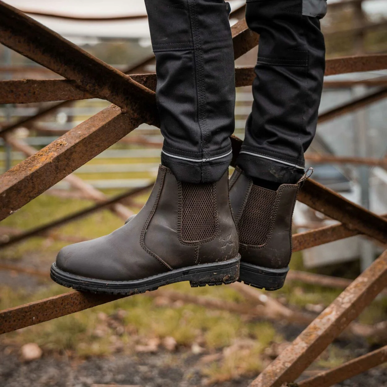 Xpert Heritage Wrangler Junior Dealer Boot Dark Brown - Image 7